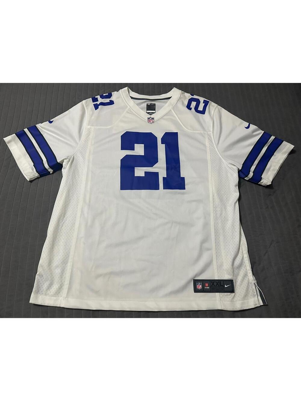 Nike Dallas Cowboys Ezekiel Elliott NFL On Field Football Jersey Size XXL